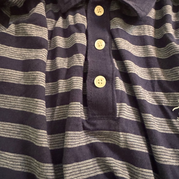 Original Penguin Kids Polo - Navy and Gray Stripes - Picture 1 of 5